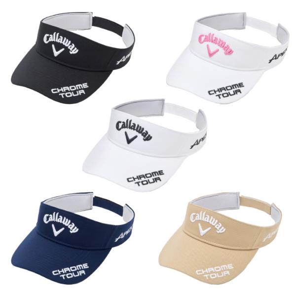 プロが最も多く着用する定番のツアーモデルバイザー。素材は軽さや強度に特徴のあるポリエステルツイル(Eco素材)を使用。ポリエステル素材による型崩れのしにくさ、ケアの簡単さが特徴の定番バイザーです。※本体表面：Eco素材/内側：機能スベリ(吸...