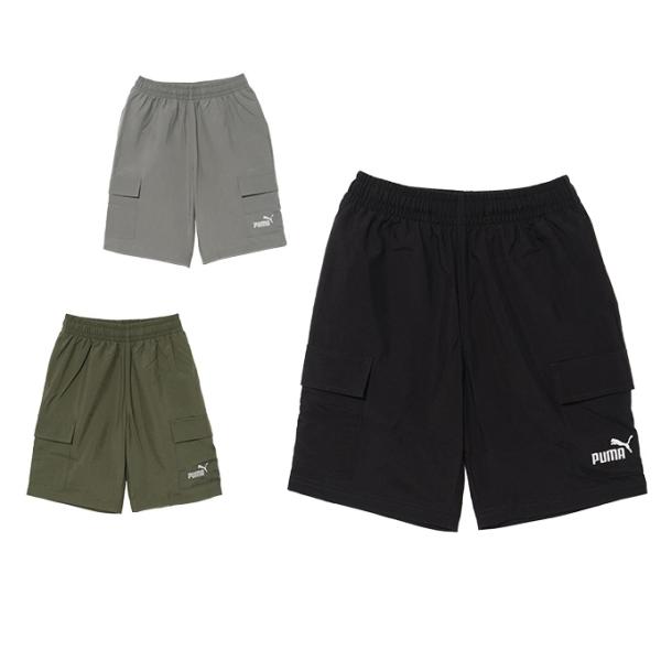 PUMA（プーマ） ショートパンツ ジュニア ESS NO.1ウーブン カーゴST