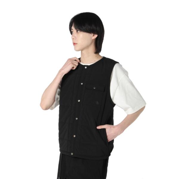 THE NORTH FACE / 中綿ベスト 黒（NY32230) Amazon | THE NORTH FACE ノースフェイス クルーネック メドウ