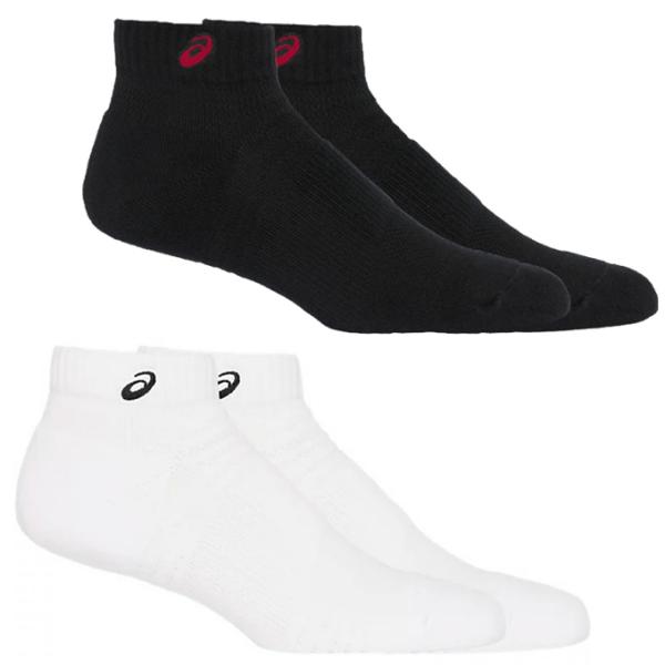 速乾性に優れた糸を採用し、快適な履き心地を追求したソックス。■カラー：100WHBK(ブリリアントホワイト×パフォーマンスブラック)、001BKRD■サイズ：アシックスオリジナルサイズXS(21-23cm)S(23-25cm)M(25-27...