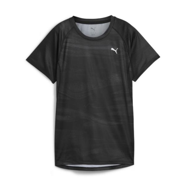 プーマ ランニングウェア Tシャツ 半袖 レディース RUN ベロシティ AOP半袖T 527256 01 PUMA