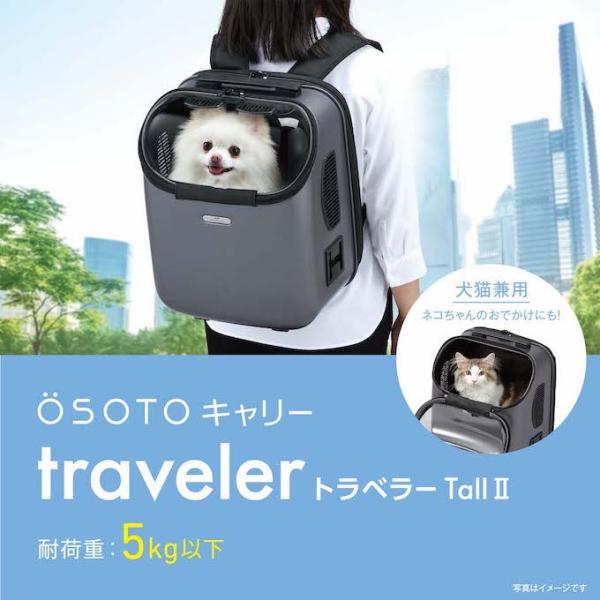 ジェックス OSOTO キャリー トラベラーTallリュックタイプ グレー GEX（ジェックス） リュック OSOTOキャリー トラベラーTall2 グレー