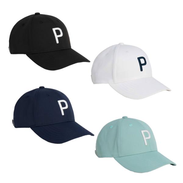 ゴルフ用キャップです。フロントに「Ｐ」ロゴを大きく配置した定番デザインのキャップ。バックスタイルにはプーマキャットロゴを配置しました。シンプルで合わせやすいアイテムです。■カラー：01 ( PUMA Black )02 ( PUMA Whi...