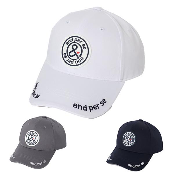 アンパスィ(and per se) ゴルフ キャップ メンズ ツイルキ