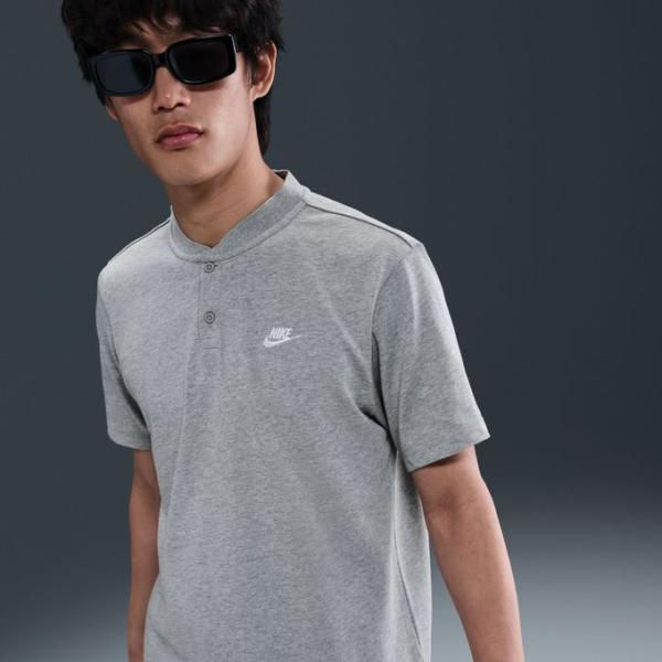 NIKE（ナイキ） Tシャツ 半袖 メンズ CLUB Tシャツ HENLEY HQ5975-063