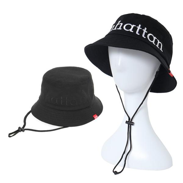 マンハッタンポーテージ Manhattan Portage ハット メンズ レディース Big Logo Bucket Hat MP252
