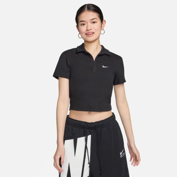 NIKE（ナイキ） ポロシャツ 半袖 レディース NSW ESS 半袖スキッパー