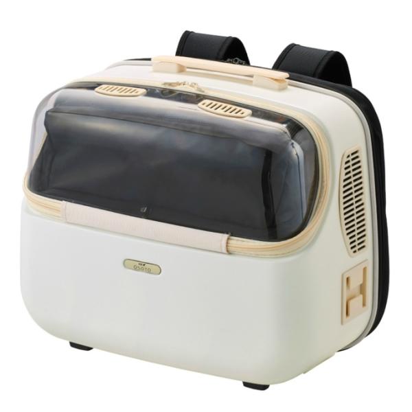 一緒に感じる。景色も、風も。■カラー：ミルク■商品使用時サイズ：W450×D250×H385mm■材質/素材：PC、ポリエステル■原産国または製造地：中国■特徴：・シートベルトで座席に固定でき、車での移動も安心・大きな透明窓で抱っこしたまま...