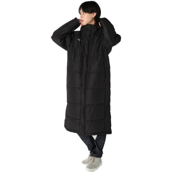 ■カラー：09(ブラック)■サイズ：S、M、L、XL■特徴：MIZUNO PROOFPLUS■着用サイズ：L(身長/180cm)検索ワード：アウター 上着 ベンチコート