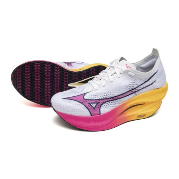 ミズノ(MIZUNO) ランニングシューズ メンズ ウエーブリベリオンプロ3 U1GD253311