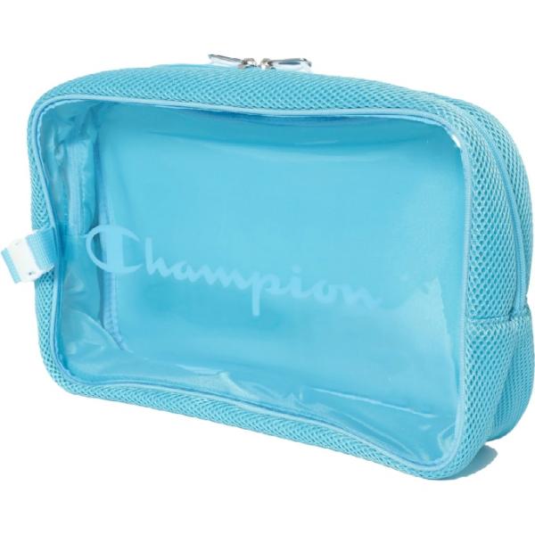 軽量なエアーメッシュ素材のシューズバッグです。持ち手のバックルを使い、他のスポーツバッグなどに装着することも可能。正面にChampionロゴをプリントしています。2025FWシーズンは新色として、グレイッシュライトブルー、レモネード、ペール...
