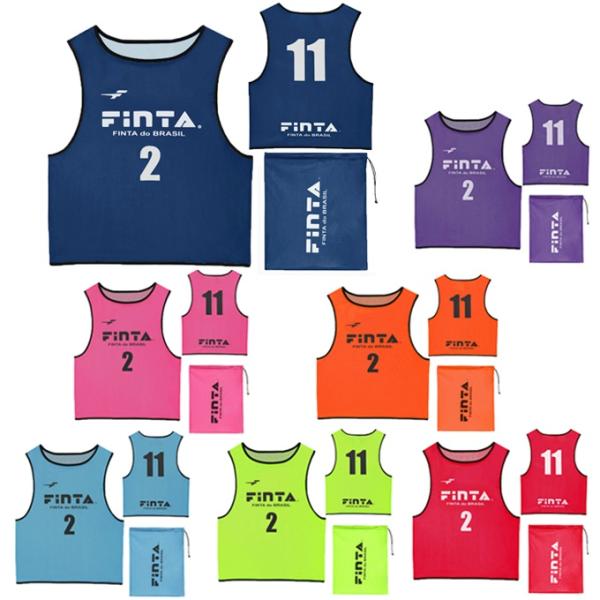 FINTA（フィンタ） ビブス ジュニア 昇華 ビブス10枚セットJR 番号入り