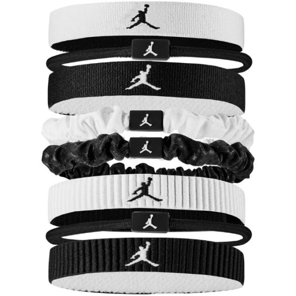 違いのある素材を使用した3種類のエラスティックバンドは頭部にしっかりフィットし、よりプレーを集中させながら見た目も向上させる8パックアイテム。■カラー：127WH/BK■サイズ：F(縦8cm×横1cm×縦0.8cm)※製品によって仕上りサイ...