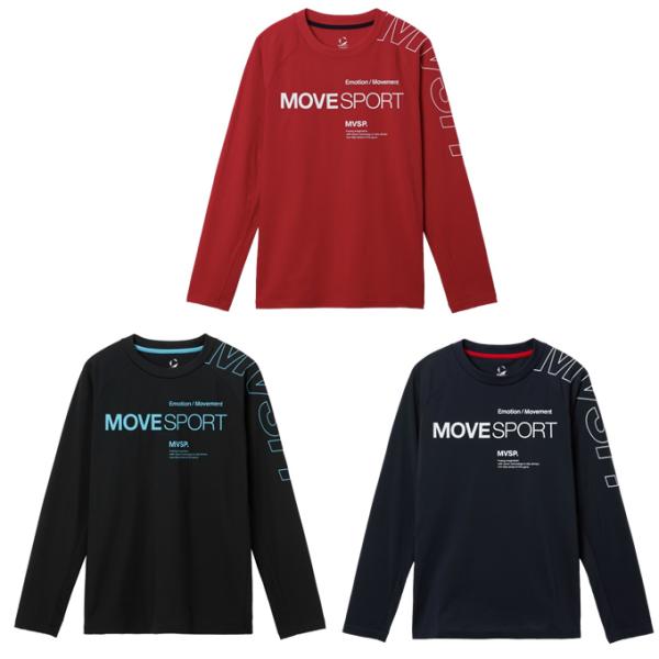 ■カラー：BK00(ブラック)NV00(ネイビー)RD00(レッド)■サイズ：S、M、L、O、XO■素材：表地 天竺ポリエステル 100%■原産国：ベトナム■特徴・デザインポイント：ブランドロゴグラフィックをふんだんに使用した長袖シャツ。左...