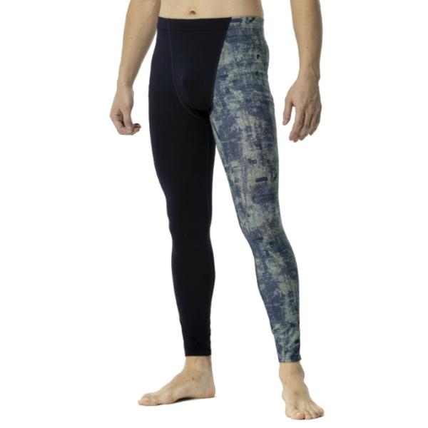 ミズノ(MIZUNO) 野球 タイツ メンズ 裏起毛グラフィックロングタイツ 12JBCX7414