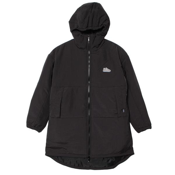 ■カラー：BLK■サイズ：130、140、150、160■原産国：ベトナム■素材：本体/ナイロン100%裏地/ポリエステル100%中綿/ポリエステル100%検索ワード：キッズ アウター 上着 スポーツアパレル スポーツウェア トップス 黒 ...