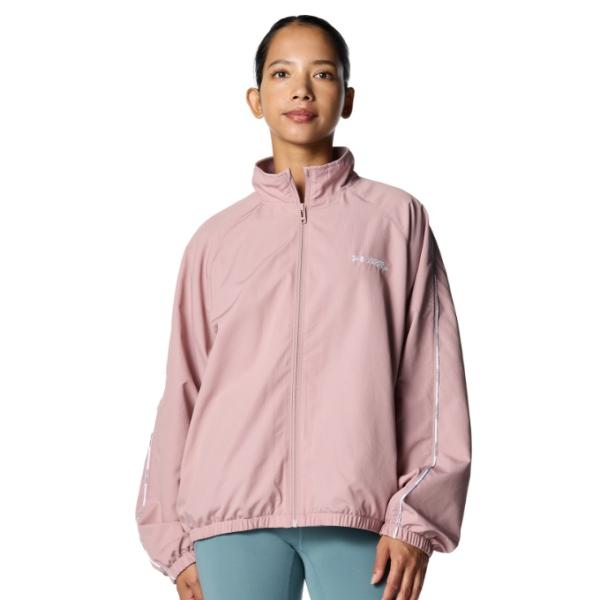 アンダーアーマー ウインドブレーカー ジャケット レディース UA TRICOT LINER WOVEN HOODIE 6007721-673 UNDER ARMOUR UNDER ARMOUR（アンダーアーマー） ウインドブレーカー ジャケット