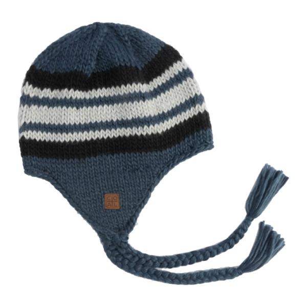 ■カラー：NV/M GY(NAVY/MID GREY)■素材：100％アクリル検索ワード：ニットキャップ ビーニー