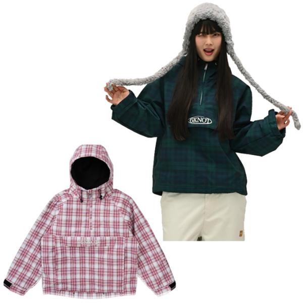 希少 コロンビア チェック スノージャケット シックスノット(6KNOT) スノーボードウェア ジャケット レディース