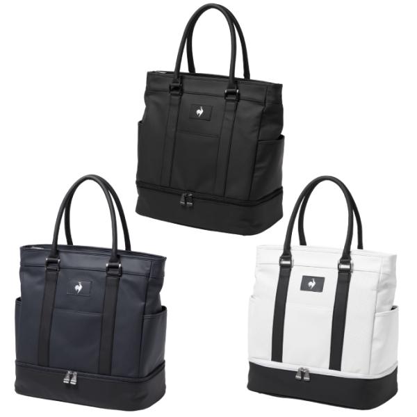 二層式のトート型ボストンバッグ。ルコックスポルティフゴルフの定番商品で、多くの支持を受けているロングセラーアイテムがアップデート。バッグ本体の両サイドには、多くのお客様から要望を頂いていたポケットを追加。スマートフォンやペットボトルなど、簡...