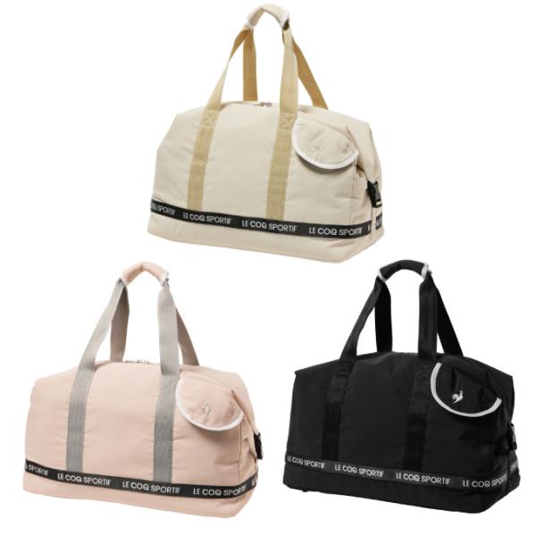 柔らかな風合いとフラップポケットのデザインが可愛らしいボストンバッグ。背面にはシューズポケットを備え、ゴルフユースを意識した機能性も完備。■カラー：BK00、BG00、PK00■サイズ：F■素材：ナイロン■原産国：ベトナム検索ワード：ゴルフ...