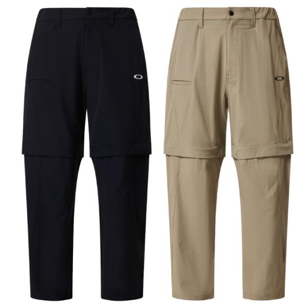 オークリー(OAKLEY) ゴルフウェア ロングパンツ メンズ DETACHABLE WIDE STRAIGHT ディタッチャブルワイドストレート FOA408148 【国内正規品】【2025年秋冬モデル】 OAKLEY（オークリー） ゴルフウェア ロングパンツ メンズ DETACHABLE