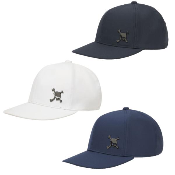 快適なプレーをサポートするゴルフキャップです。撥水とストレッチ機能を持ち合わせた素材は、軽い雨を弾き、動きやすい快適さを実現。フロントには、メタル製のSKULLロゴがクールなアクセントを添え、ブランドアイデンティティを主張します。バックアジ...