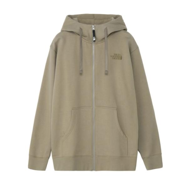 ザ・ノース・フェイス THE NORTH FACE スウェットパーカー メンズ レディース リアビューフルジップフーディ ブラウン 茶 マッシュルーム NT12442-MM