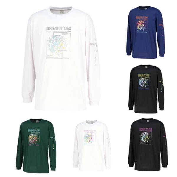 コンバースのロンT。鮮やかなグラデーションを使用したワイヤーフレームのバスケットボールデザイン。柔らかな肌触りに吸汗速乾を兼ね揃えたスポーツ向けアイテム。■カラー：1119WHBK ( ホワイト×ブラック )1915BKGY ( ブラック×...