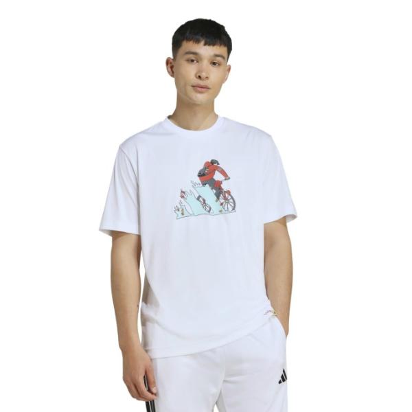 adidas（アディダス） Tシャツ 半袖 メンズ クライマクール ドゥードル