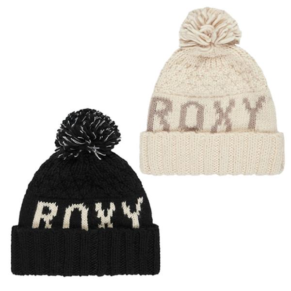 1番人気のジャガードROXYロゴ入りビーニー。ボリュームたっぷりのポンポンと、異なる編み地の組み合わせがポイントです。■カラー：KVJ0、WCF0■サイズ(cm)：F ( 高さ/24、頭回り(内寸)/51 )※製品によって仕上りサイズに多少...