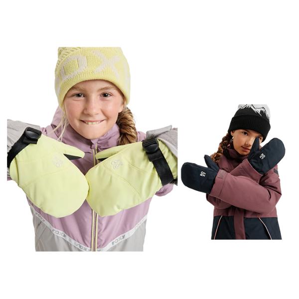 10,000mm撥水、防水性機能がしっかり雪をガードするミトン型は、グローブ内部が冷えにくく寒がりのキッズにおすすめです。雪の侵入を防ぐリストベルトは、片手でも簡単にフィット調節ができます。■カラー：YFK0、KVJ0■サイズ(実寸サイズ)...