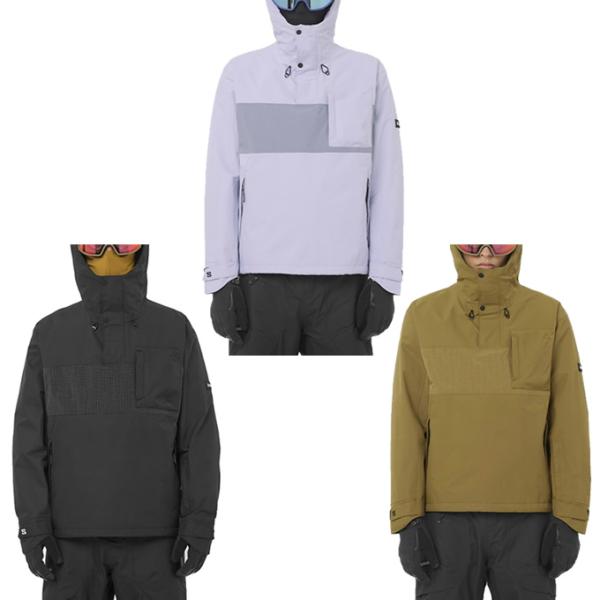 スタイルと機能の完璧な融合。サロモンのヴェノム・アノラックは、ゲレンデから街までシームレスに移動できる非断熱シェル。クールなデザイン、優れた防水透湿性を発揮する 10K/10K ファブリック、必需品を収納できる大きなジッパー付きカンガルーポ...