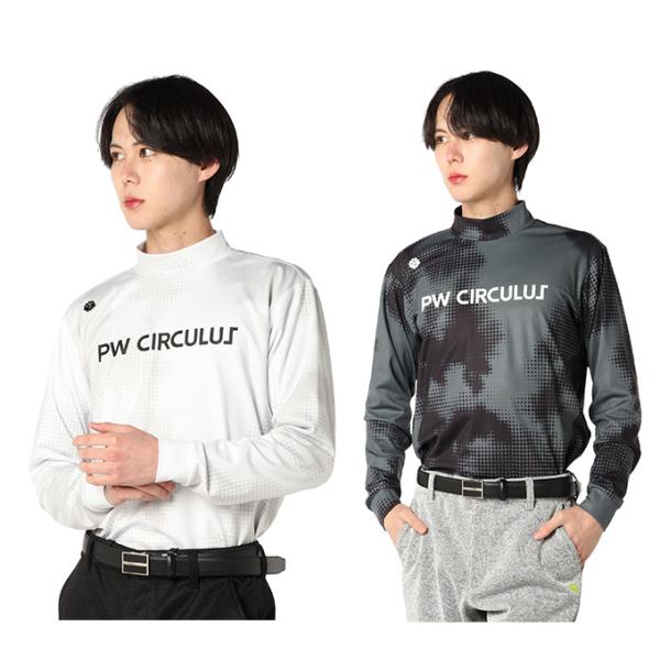 新品 PW CIRCULUS メッシュポケットシャツ サーキュラス ピーダブリュサーキュラス(PW CIRCULUS) ゴルフウェア 長袖シャツ