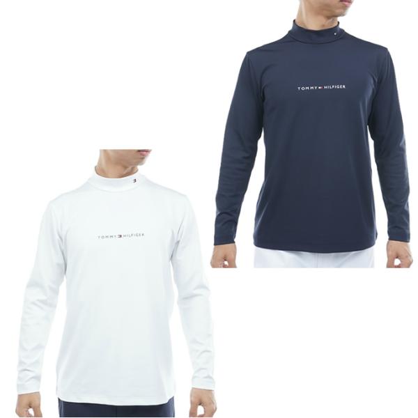 トミーヒルフィガー ゴルフ モックシャツ メンズ 長袖 シャツ モック