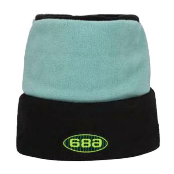 ■カラー：DSMR(DUSTY MARINE)■サイズ：O／S■素材：・ポリエステル100%・フロントロゴ刺繍・ポーラーフリースカフビーニー検索ワード：ニットキャップ ビーニー