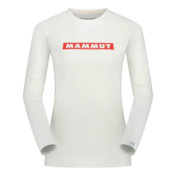 MAMMUT（マムート） Tシャツ 長袖 レディース QD ロゴ プリント ロング