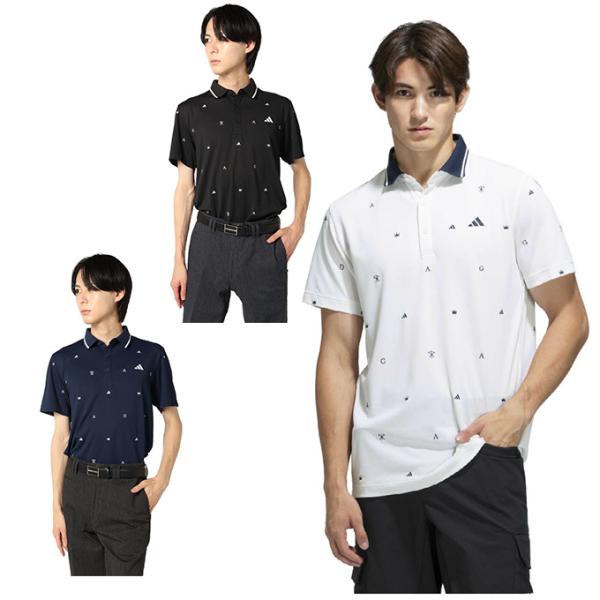 adidas（アディダス） ゴルフウェア ポロシャツ 半袖 メンズ 半袖