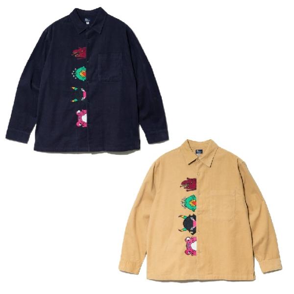 go slow caravan（ゴースローキャラバン） 長袖シャツ メンズ