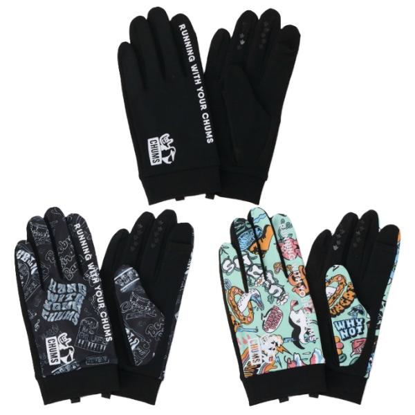 ■カラー：Black、Great Run、Live House■サイズ：S、M■素材：Polyester85%、Polyurethane15%■デザイン：ランニングインフルエンサー“三津家貴也氏”と共同開発したランニンググローブ。左手にはC...