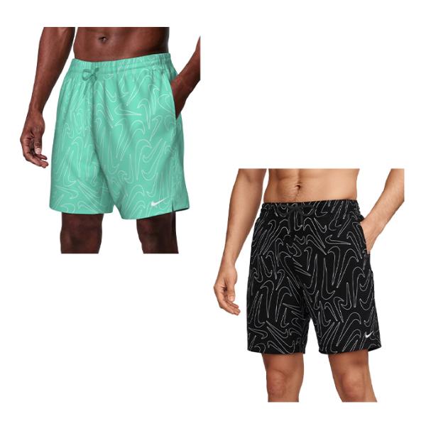 NIKE（ナイキ） ハーフパンツ メンズ スウッシュ総柄 ボレーSP 7IN