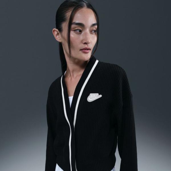 NIKE（ナイキ） カーディガン レディース NSW PREP ワッフルカーデガン
