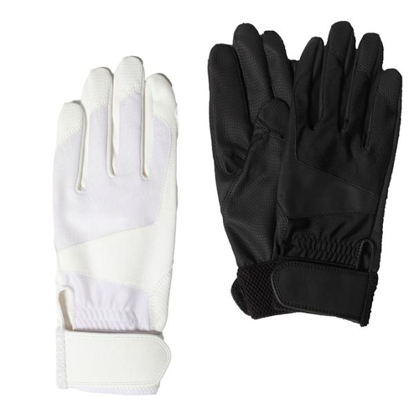 ■カラー：BK、WH■サイズ：S、M、L検索ワード：左打者用 右打者用 バッティング手袋 バッティンググラブ 一般用