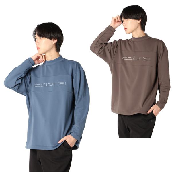 コブラ(Cobra)ゴルフウェア 長袖 モックネックシャツ WARM 637996-04(Men’s) COBRA（コブラ） ゴルフウェア 長袖シャツ メンズ COBRAウォーム長袖