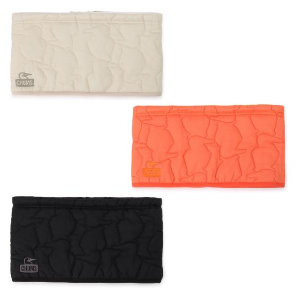 チャムス(CHUMS) ネックウォーマー メンズ レディース ブービーステッチパテッドネックウォーマー マフラー Booby Stitch Padded Neck Warmer CH09-1349