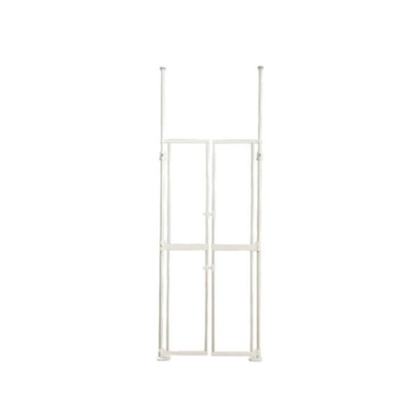 ねこちゃんの安全をサポートする脱走防止ゲート■カラー：クリア■サイズ(実寸サイズ)：・商品サイズ使用時/約幅85〜92.5×高さ190cm〜250cm×奥行10cmゲート本体/約幅85cm×高さ190cm×奥行10cm・取り付け幅幅/約85...