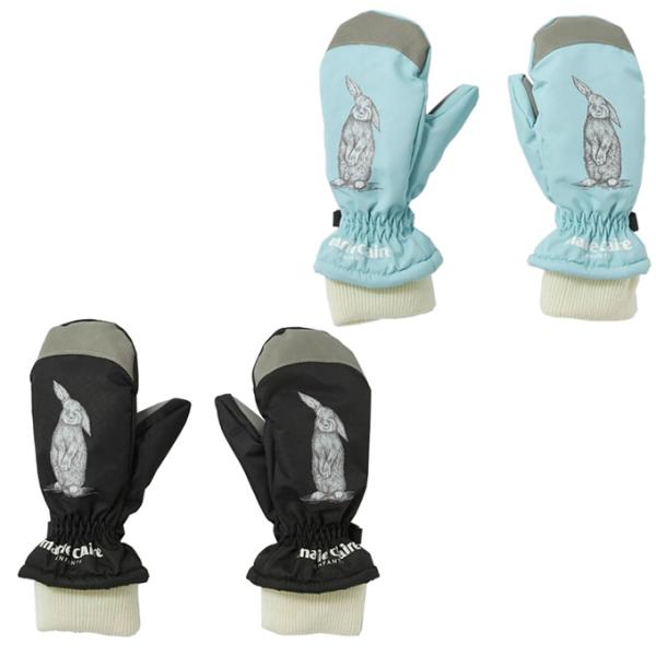 ウサギのデザインがかわいい雪遊び用手袋。耐水5000mmをクリアしているので、雪遊びをしてもしみこみにくく、お子様もおもいっきり雪遊びを楽しめます。手のひらは柔らかいのに滑りにくいラバー素材。手首は大きなタブ付きで留めやすい仕様。はっ水加工...