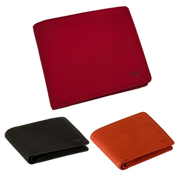 MIZUNO（ミズノ） 財布 グラブ革二つ折り財布 1GJYG03400 : ヒマラヤ