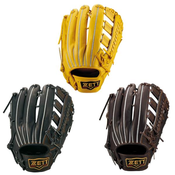 ゼット（ZETT） 野球 硬式グローブ 外野手用 メンズ プロステイタス