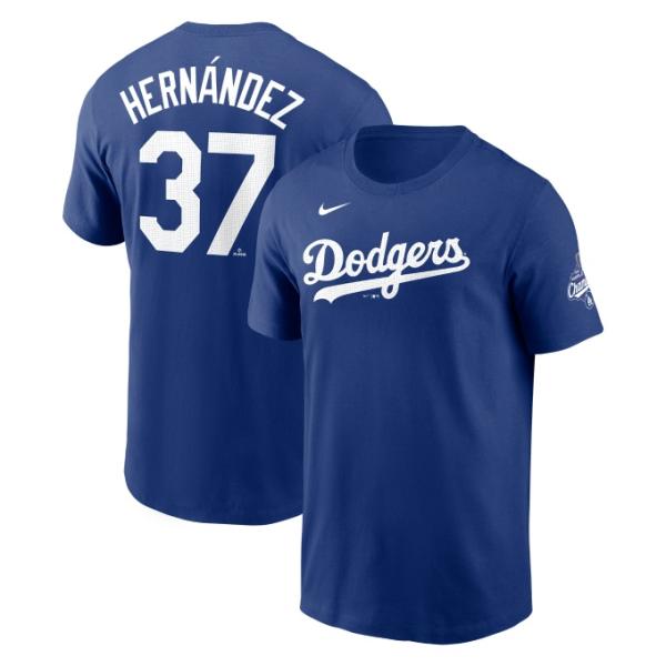 エムエルビー(MLB) 野球ウェア 半袖Tシャツ ヘルナンデス WS優勝N&amp;N T ML01-25AS-0203